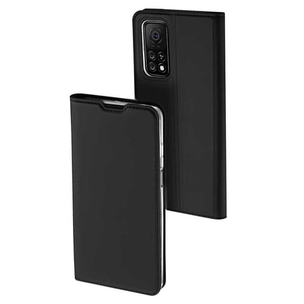 Xiaomi Mi 10T / 10T Pro Flipfodral Skin Pro med Kortfack Svart