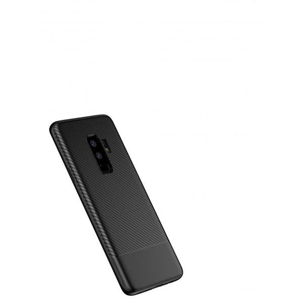 Samsung S9 Plus Stöttåligt Skal FullCarbon Guld
