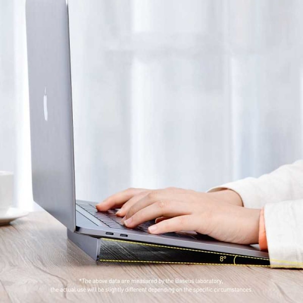 Baseus Papperstunt Universellt Laptopställ Silver