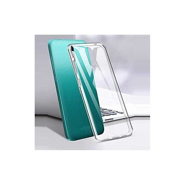 Nokia 2.3 iskuja vaimentava silikonikotelo Simple Transparent