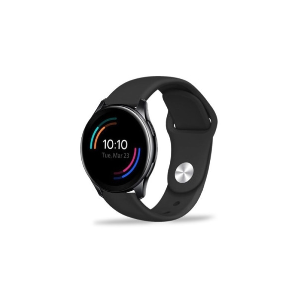 Oneplus Watch Slitstark Silikon Armband Walkr Svart