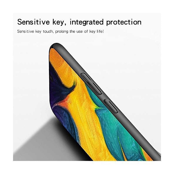 Samsung A20e Ultra Thin Matte Black Cover Basic V2 Black