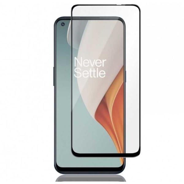 2-PACK OnePlus Nord N100 Härdat Glas 0.26mm 2.5D 9H Fullframe Transparent