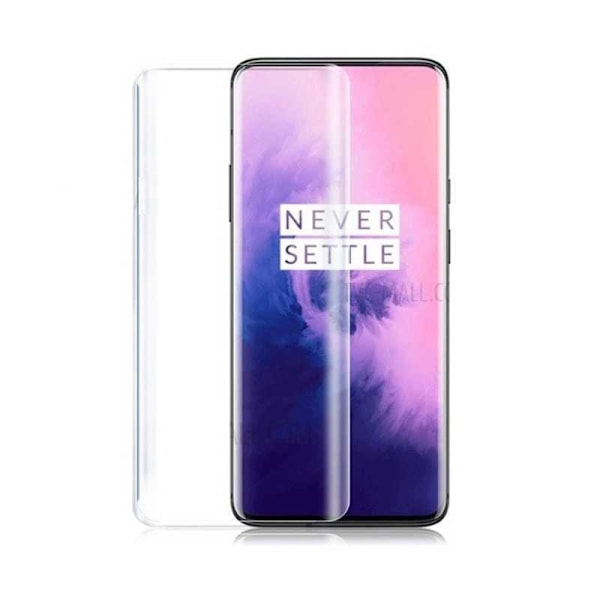 OnePlus 7T Pro 3D täysin peittävä PET-näytönsuoja Transparent