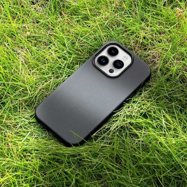 iPhone 11 Pro Max Stöttåligt Premium Magsafe Skal Veganläder Nordcell™ Svart