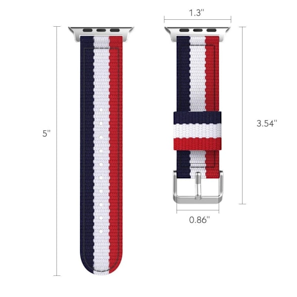 Nato Rannekoru Apple Watch Series 6 44mm Multicolor