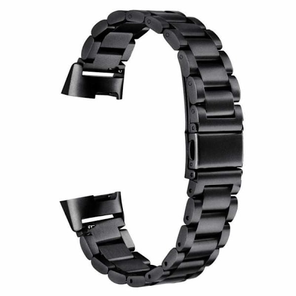 Metallirannekoru Fitbit Charge 3 musta Black