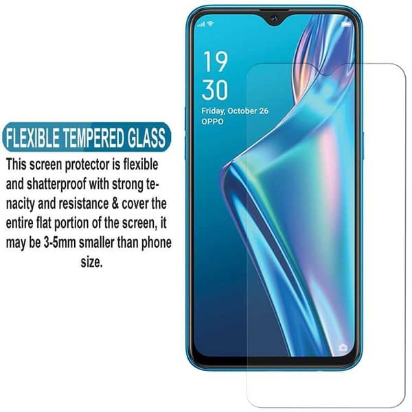 Samsung A12 Härdat glas 0.26mm 2.5D 9H Transparent