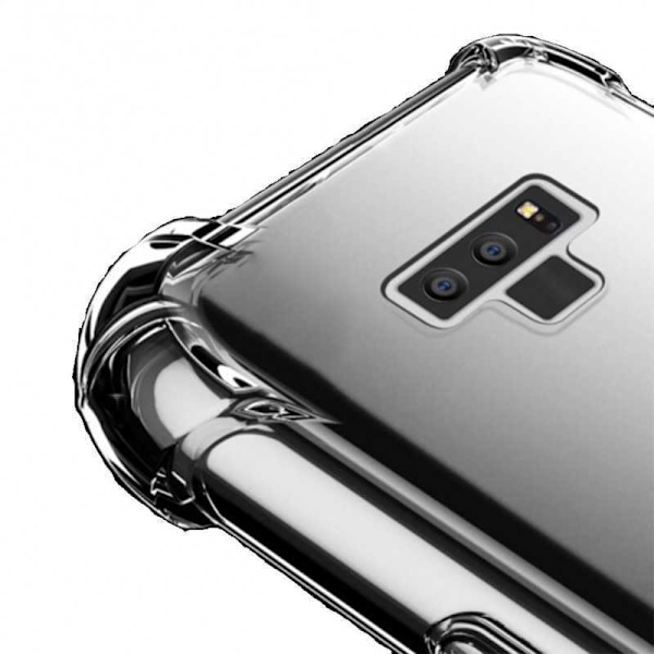 Samsung Note 9 Stødabsorberende Silikone Shell Shockr Transparent