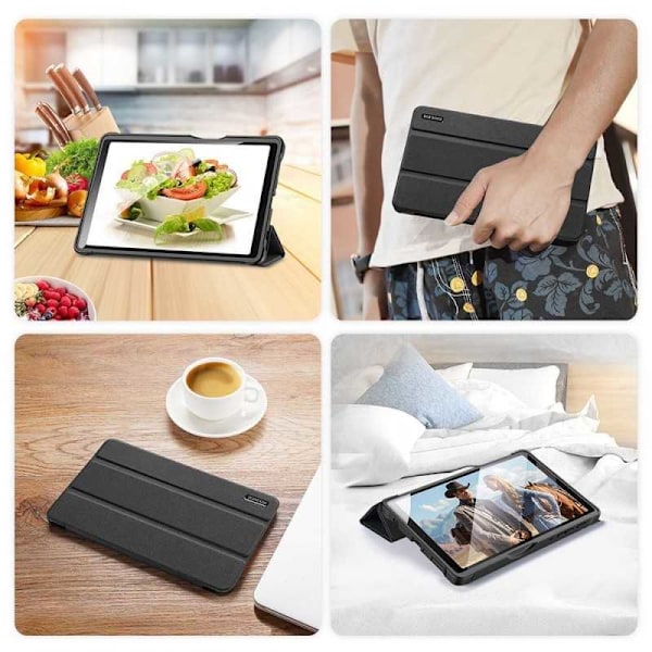 Samsung Tab A7 Lite 8.7 T220 / T225 kotelo Dux Ducis Domo musta Black
