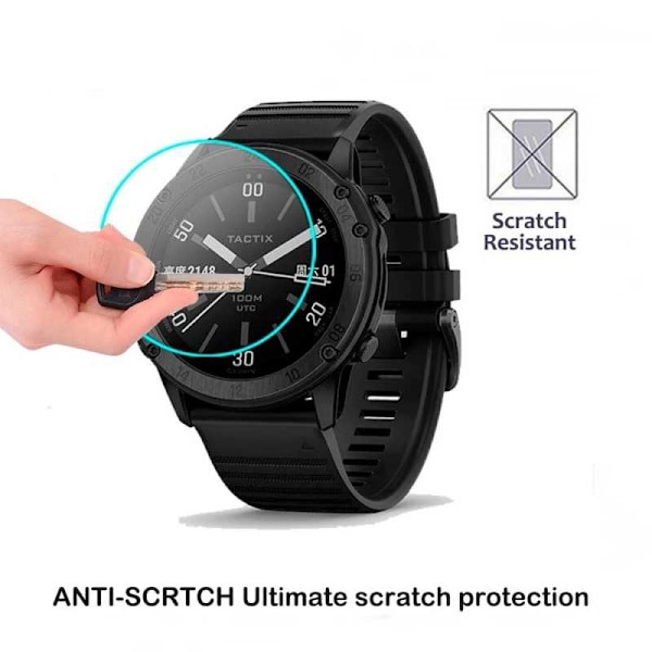 Garmin Tactix Delta Sapphire karkaistu lasi 0,2mm 9H 2,5D Transparent
