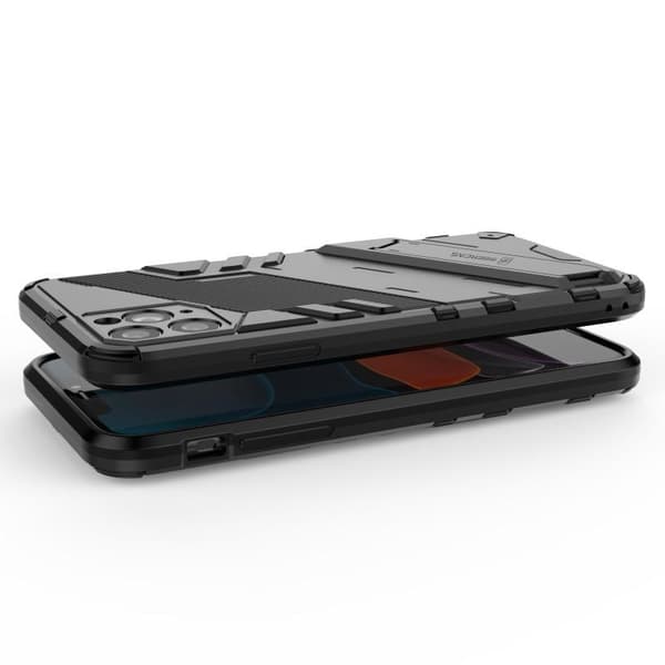 iPhone 11 Pro Max Iskunkestävä kotelo jalustalla ThinArmor V2 Orange