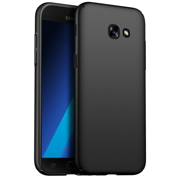 Samsung A5 2017 Ultra-tynn gummibelagt Matt Black Cover Basic V2 Black
