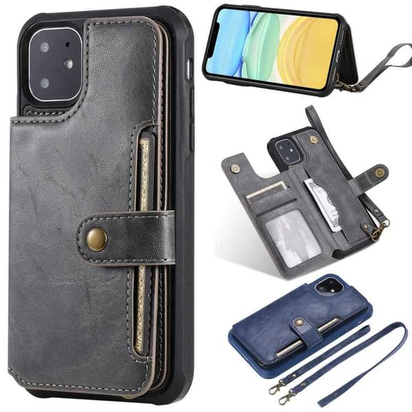 iPhone 12 Mini monitoimikorttipidike 5-FACK Winston Black