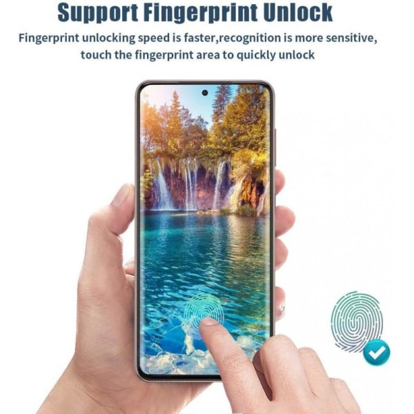 Samsung S21 Plus Härdat Glas 0.26mm 9H Fullframe Transparent