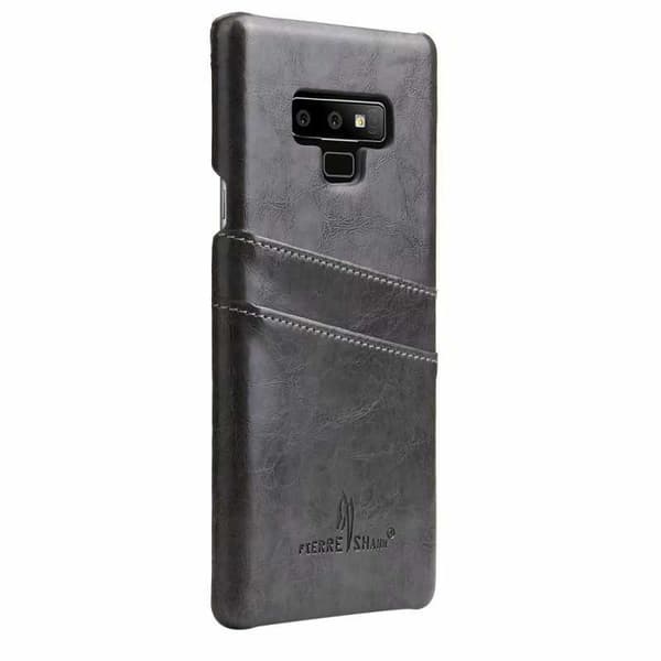 Samsung Note 9 iskuja vaimentava retrokorttikotelo Black