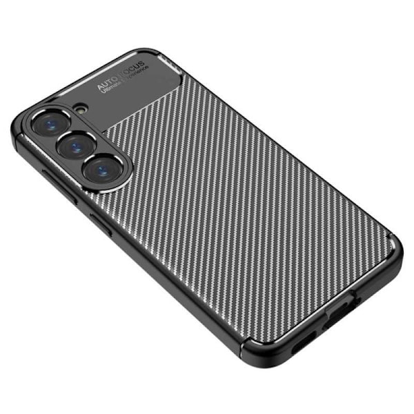 Samsung S24 stødsikkert slankt cover FullCarbon V4