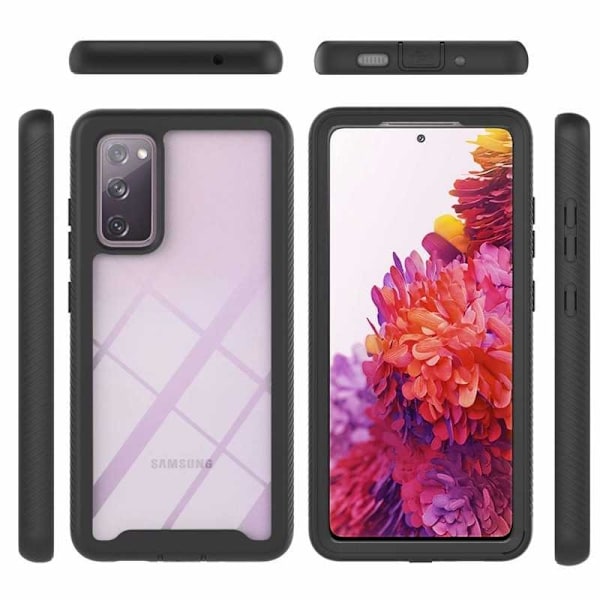 Samsung S20 FE Full Coverage Premium 3D Case ThreeSixty Black