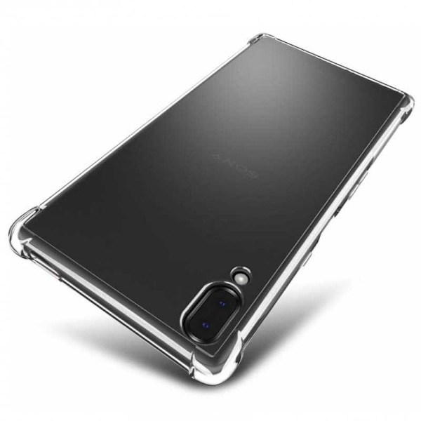 Xperia L3 Iskunvaimennus Silikoni Shell Iskunvaimennin Transparent