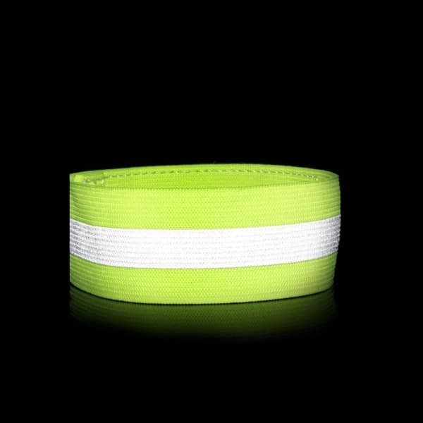 3-PACK Heijastavat rannekkeet Velcro Grön