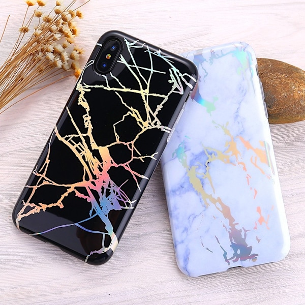 iPhone XS Stötdämpande Marmorskal Lazr Svart Variant 2