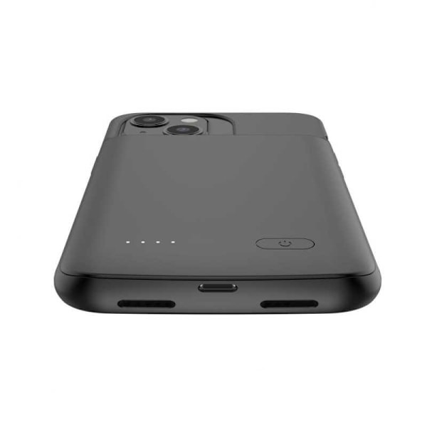 iPhone 13 Exclusive iskunkestävä akkusuojus Titan V2 4800mAh Black