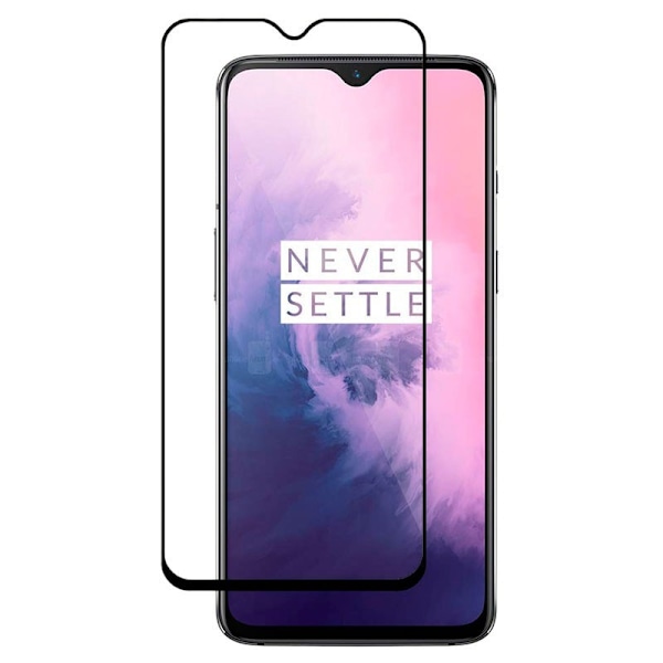 2-PACK OnePlus 7T karkaistu lasi 0,26 mm 9H Fullframe Transparent