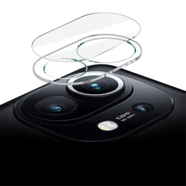 2-PACK Xiaomi Mi 11 Kamera Linsskydd Transparent