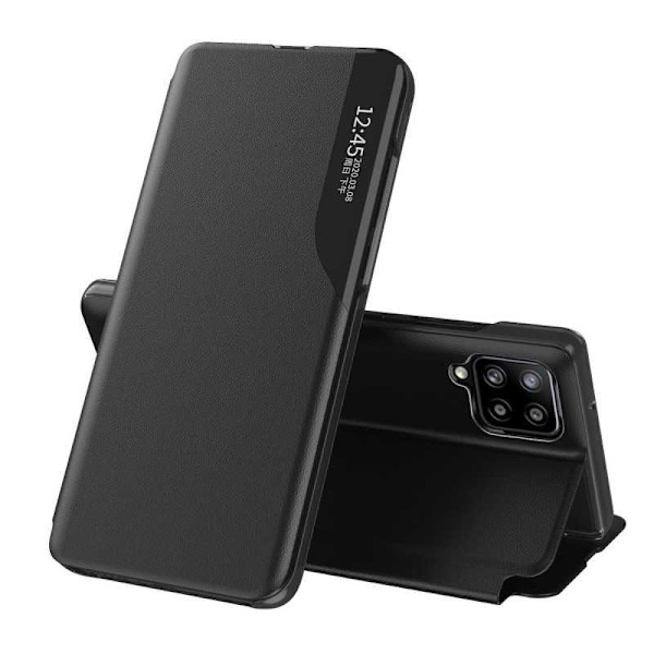 Samsung A12 5G Stilfuldt Smart View Case Grön