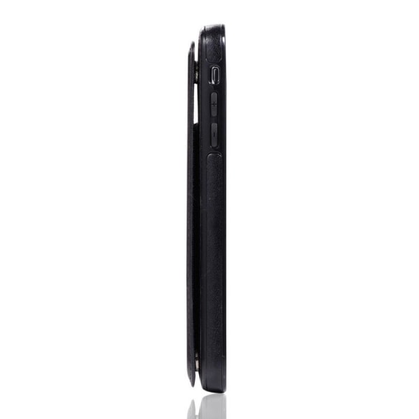 iPhone XS Max iskunkestävä kotelo, 3-taskuinen Flippr V2 Black