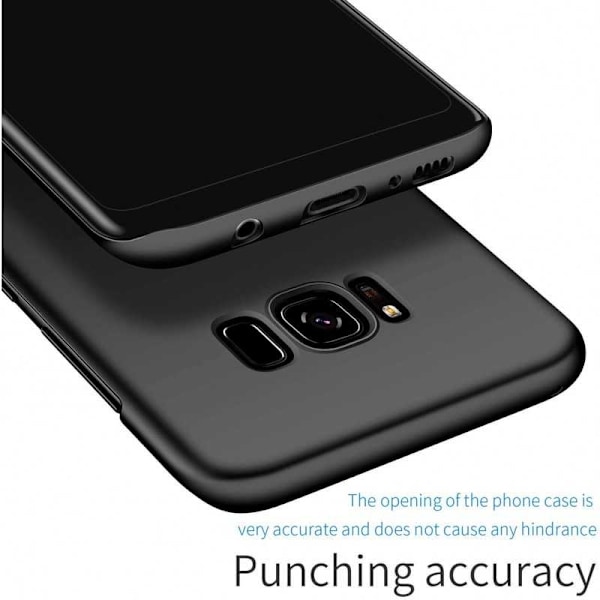 Samsung S8 Plus Tunt Mattsvart Skal Basic V2 Svart