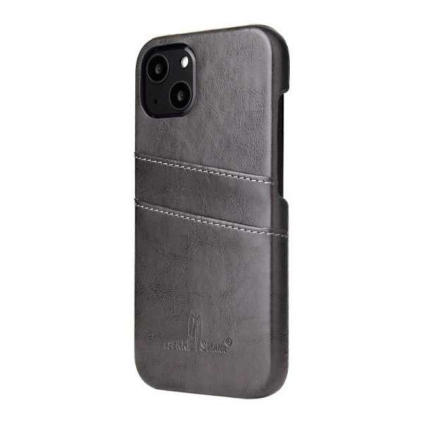 iPhone 14 Max iskuja vaimentava korttipidike Retro Black