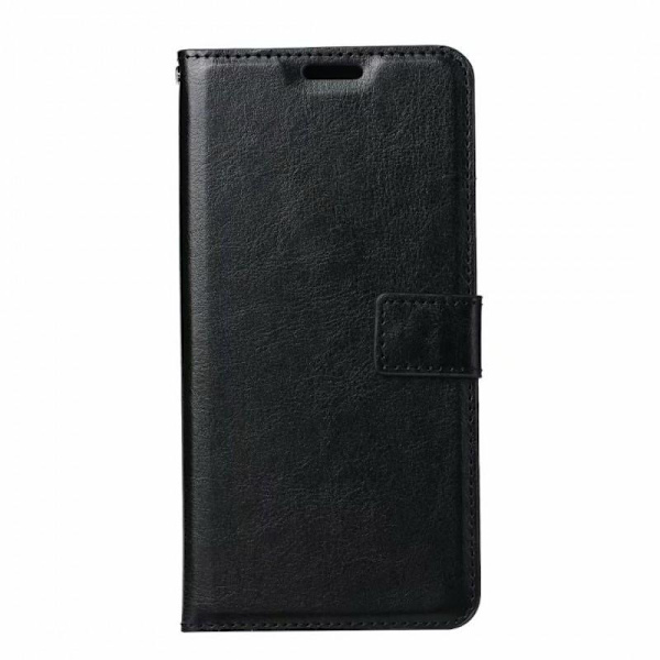 Google Pixel 4A 5G Wallet Case PU-læder 4-LOMMES Black