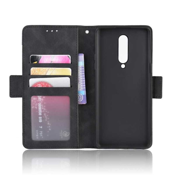 Oneplus 8 Wallet Case PU Læder 6-SLOT Winston V3 Black