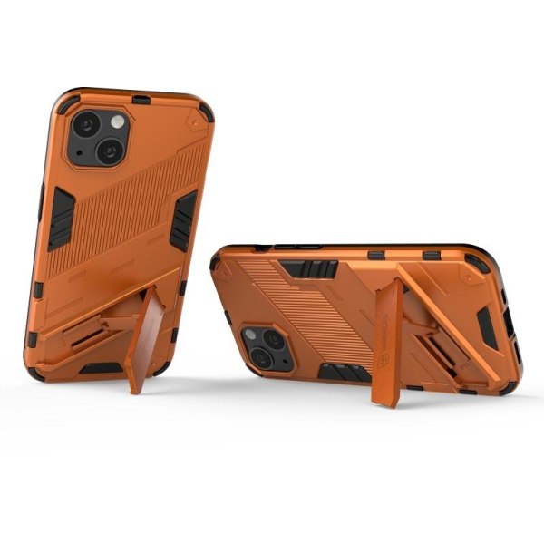 iPhone 14 Plus Stöttåligt Skal med Kickstand ThinArmor V2 Orange