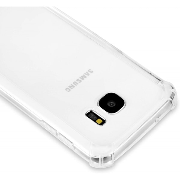 Samsung S7 Støtsikkert skall med forsterkede hjørner Transparent