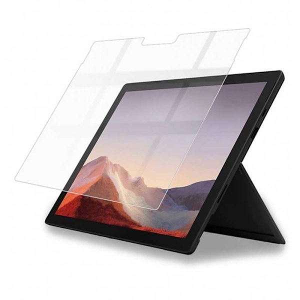 Microsoft Surface Pro 7 Hærdet glas 0,26mm 2,5D 9H Transparent