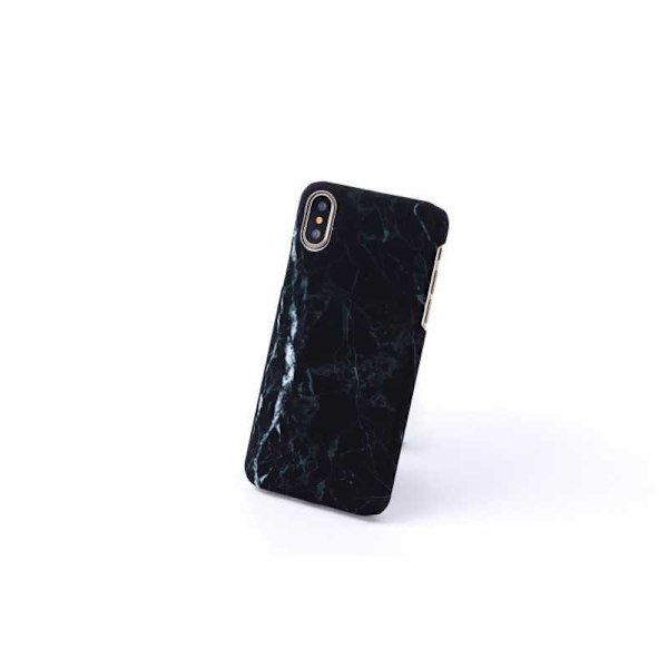 iPhone XS Max Marble Case Slimfit 3D Design Black Variant 3