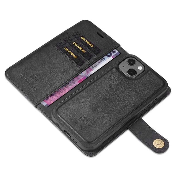 Mobiililompakko Magnetic DG Ming iPhone 13 Black