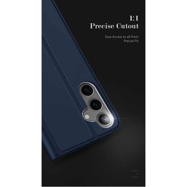 Samsung S24 FE Dux Ducis Skin Pro med Kortfack - Blå