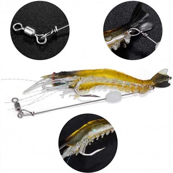 6-PACK Shrimp bait Set Kalasyötti Multicolor