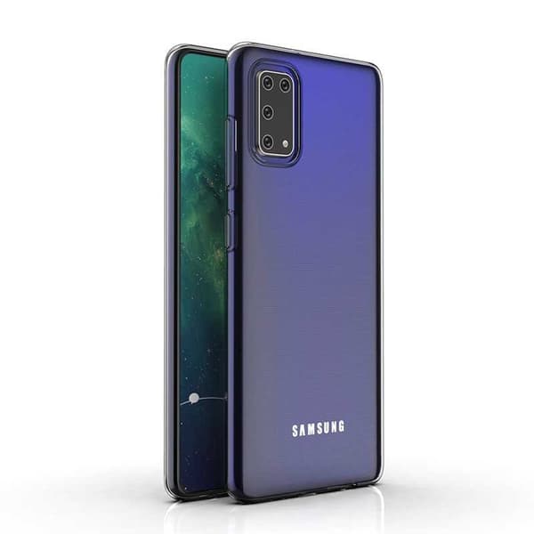 Samsung A41 iskuja vaimentava pehmeä kansi Simple Transparent