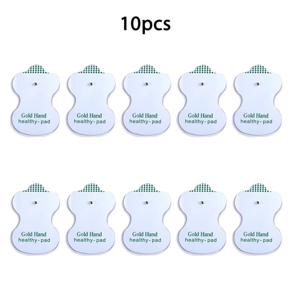 10/20 st Ledande Elektroder Gel Pad Kroppsakupunktur för Tens Enhet Kroppsfysioterapi Terapi för Patch Massage~03042