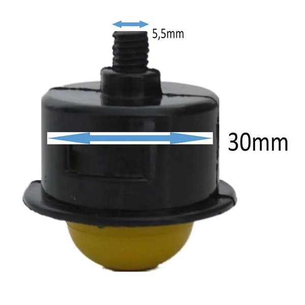 Hecht 40 541 SX 5410 Solid Kraftig Primerpump Lämplig för Fuxtec FX-RM Trimmer