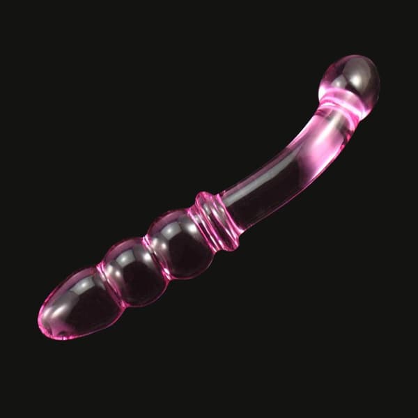 Analplugg i glas för prostatamassage och G-punktsstimulering