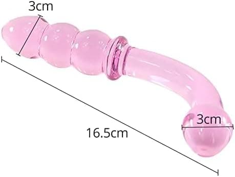 Analplugg i glas för prostatamassage och G-punktsstimulering