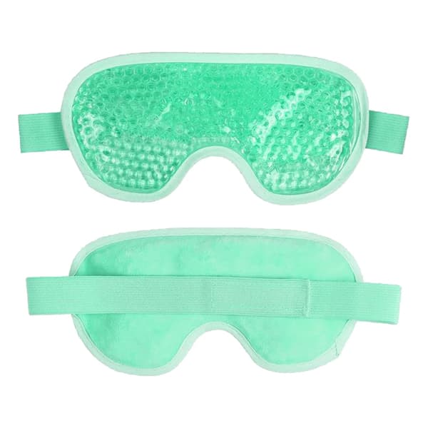 PVC Kylande Ögon Anti-Sömnlöshet Iskompress Multifunktionellt Sovset Sovmask~00549