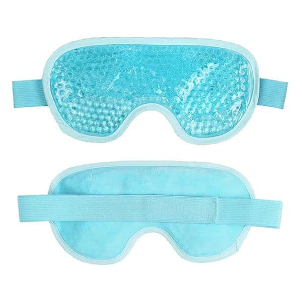 PVC Kylande Ögon Anti-Sömnlöshet Iskompress Multifunktionellt Sovset Sovmask~00447