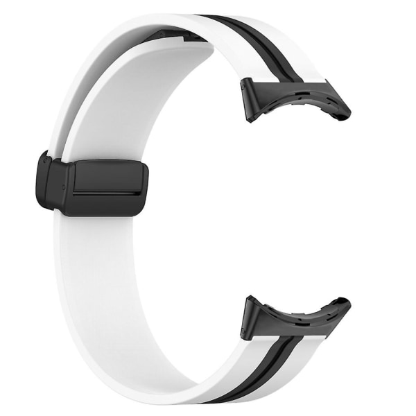 För Pixel handledsband utan gap rem svettsäker klocka silikon andas Midnight blue white