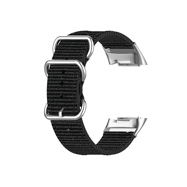 Nylon Armband Rem Svettsäker Bälte Andningsbar Justerbart Band Green Silver connector